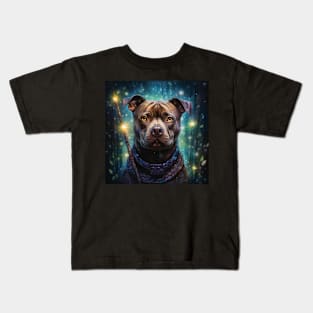 Sparkle Staffy Kids T-Shirt